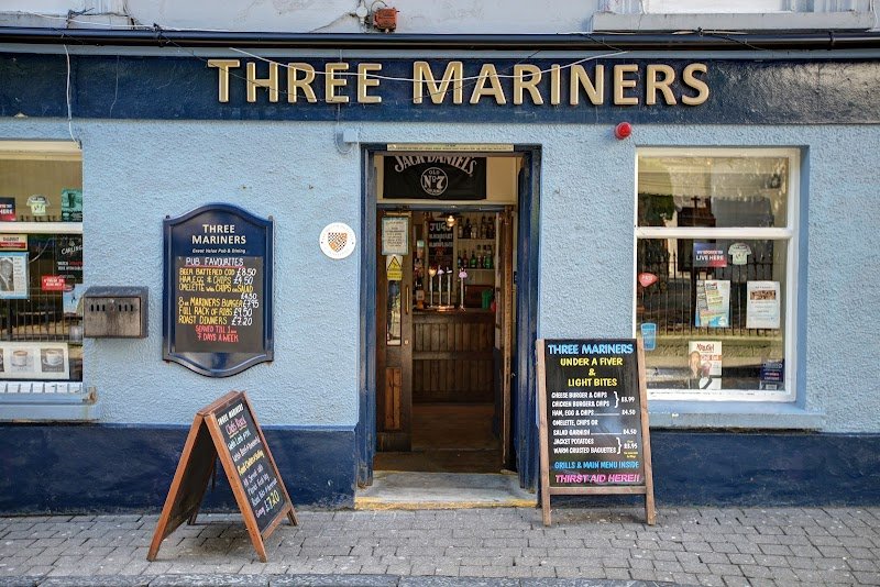 Three Mariners Pub of Tenby, Wales