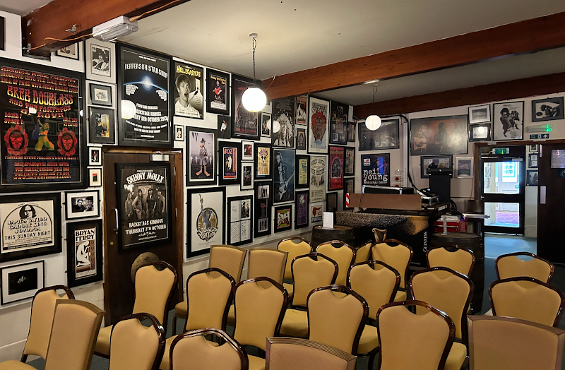 Backstage at The Green